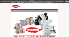 Desktop Screenshot of cuenod.com